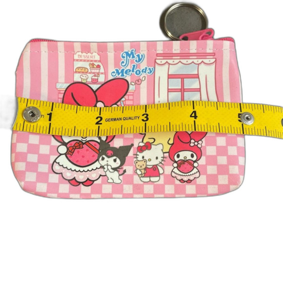 Hello Kitty Sanrio Coin Purse Bag Pink Fashion Wallet new - Picture 3 of 3